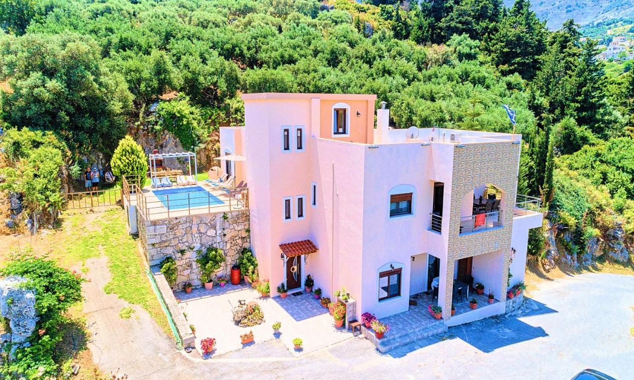 Cretan Sunny Villa Kournas Bagian luar foto