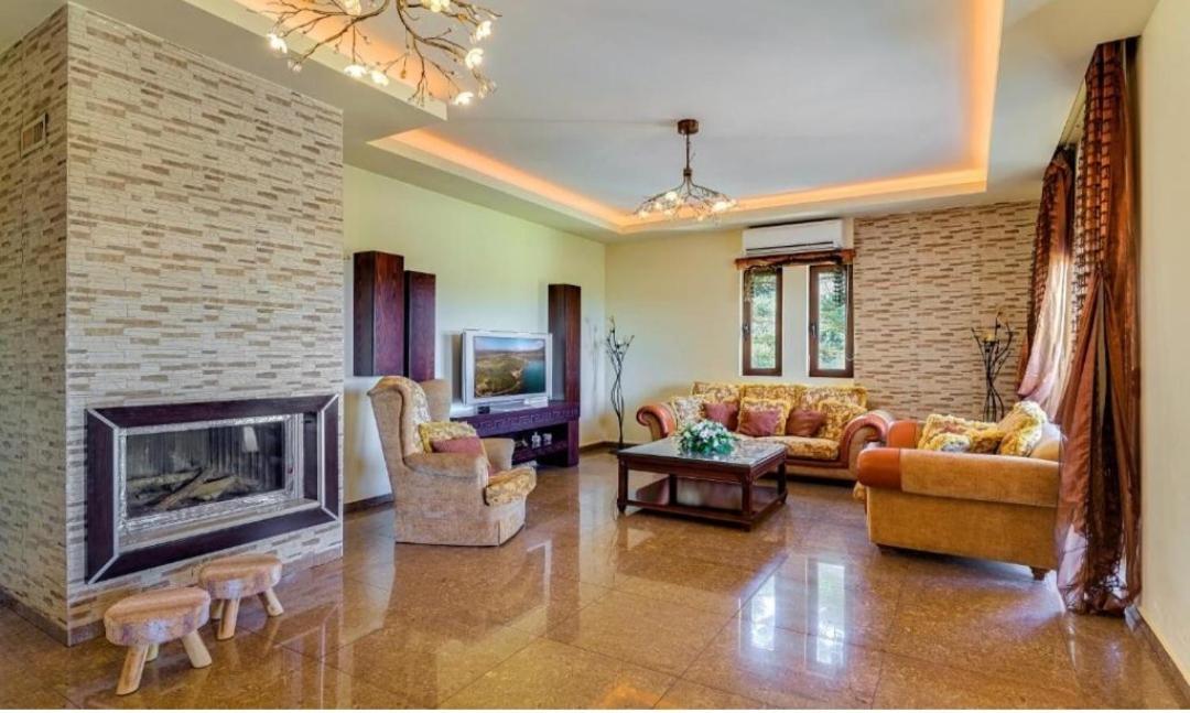 Cretan Sunny Villa Kournas Bagian luar foto